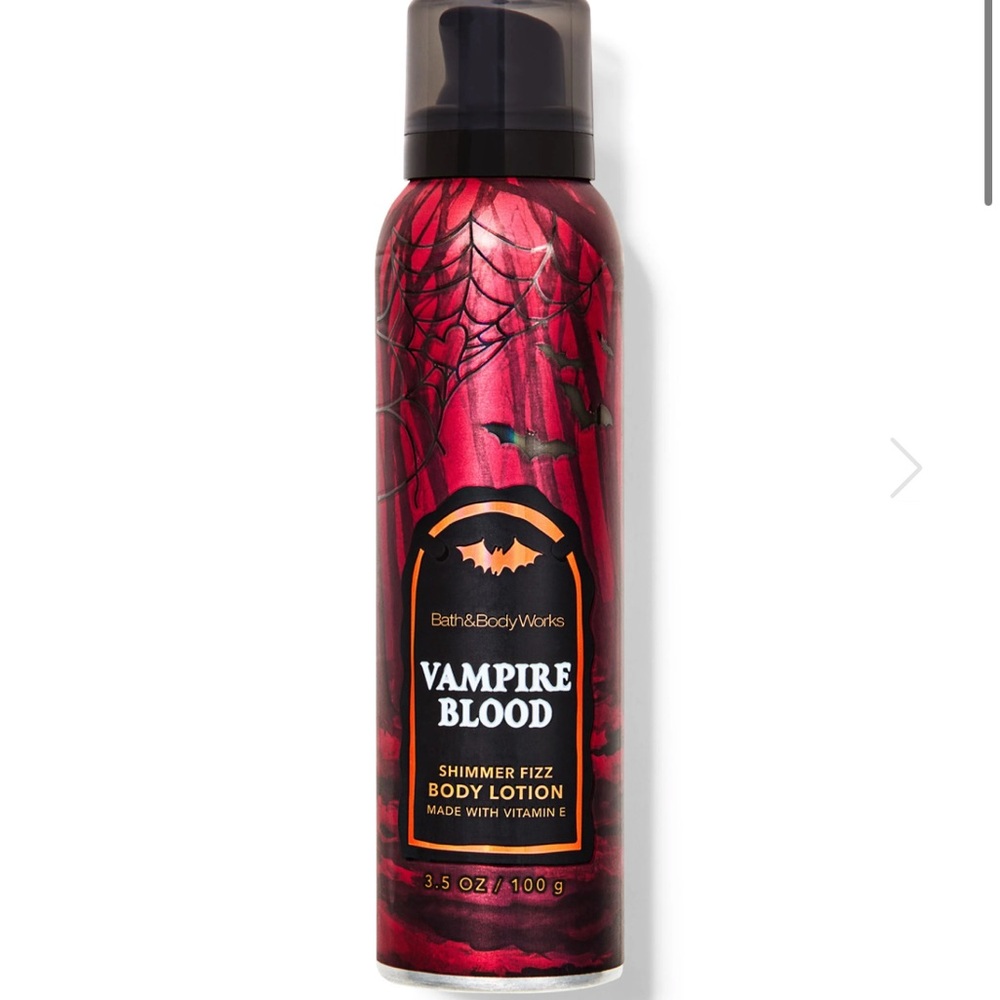 Bath & Body Works Vampire Blood Shimmer Fizz Lotion